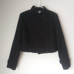 Covington Women's size 6 black asymmetrical jacket